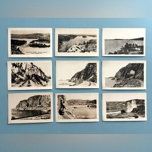 VINTAGE LAKE SUPERIOR MINI 3.75 x 2.25” BLACK & WHITE PHOTOS